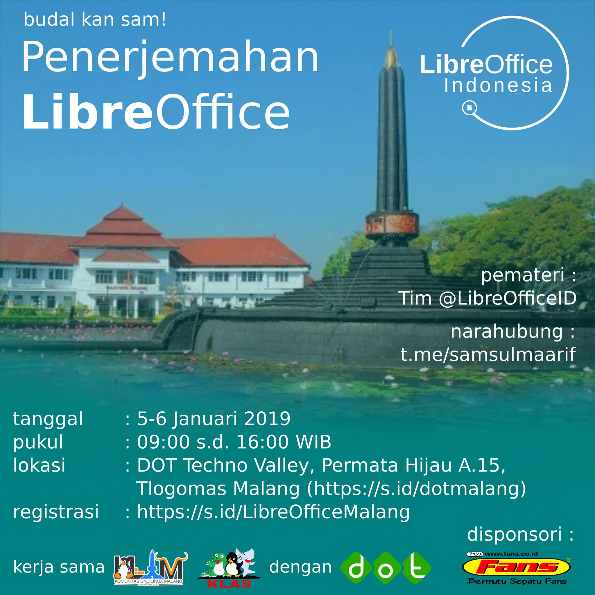 Poster Penerjemahan LibreOffice