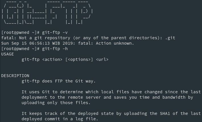 Screenshot Git-FTP