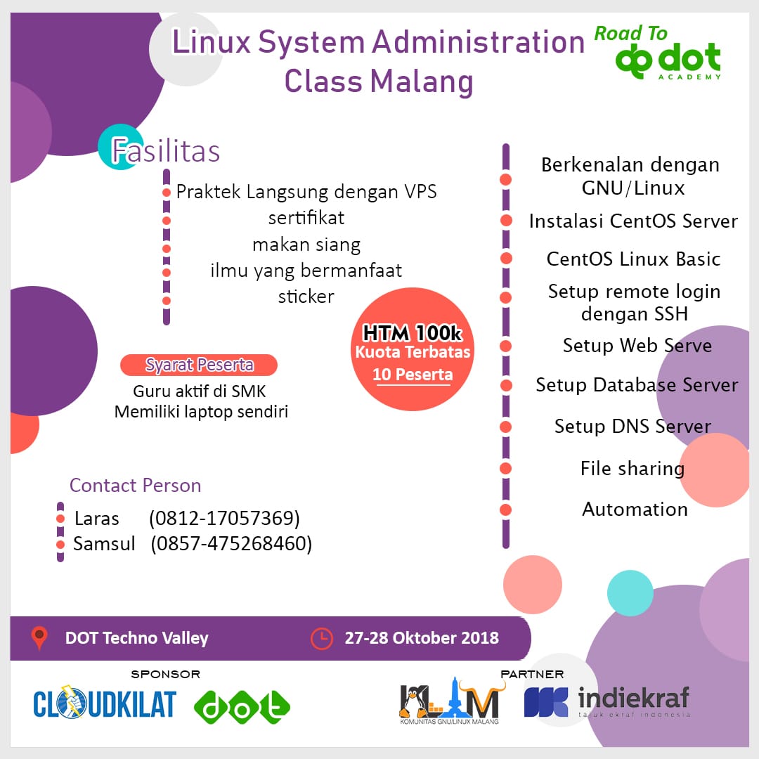 Linux SysAdmin Class Malang